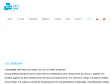 Tablet Screenshot of ice-gateway.com